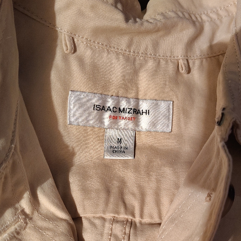 Isaac Mizrahi Light Tan Outerwear